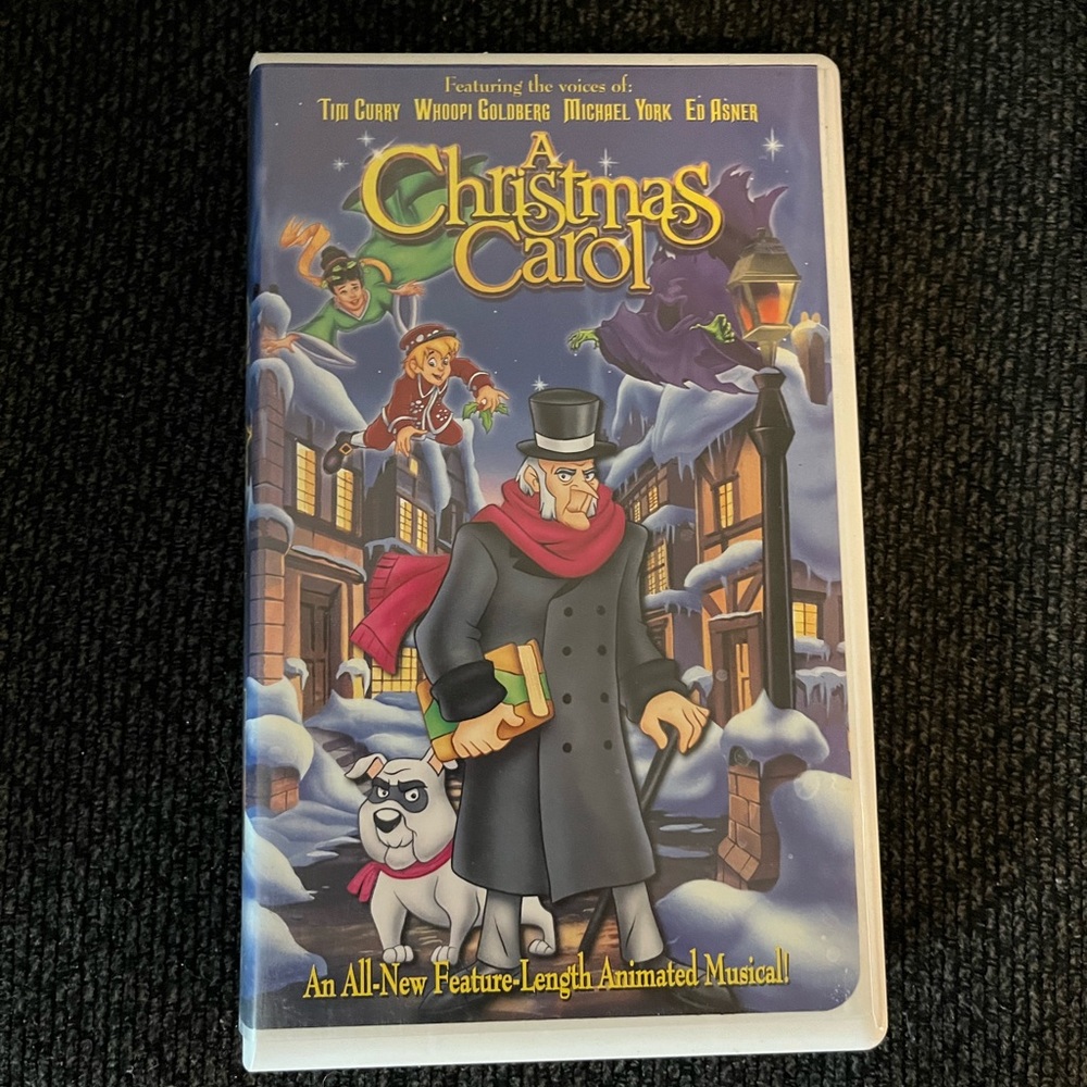 A Christmas carol VHS